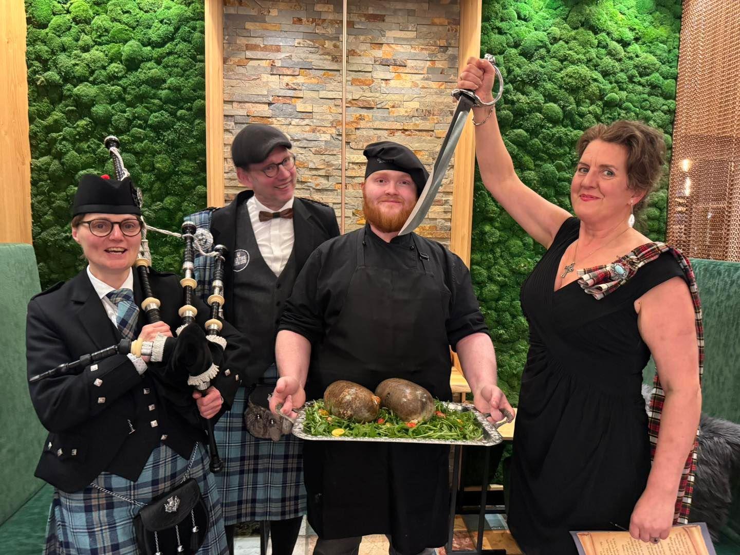 Whiskytasting Burnsdinner